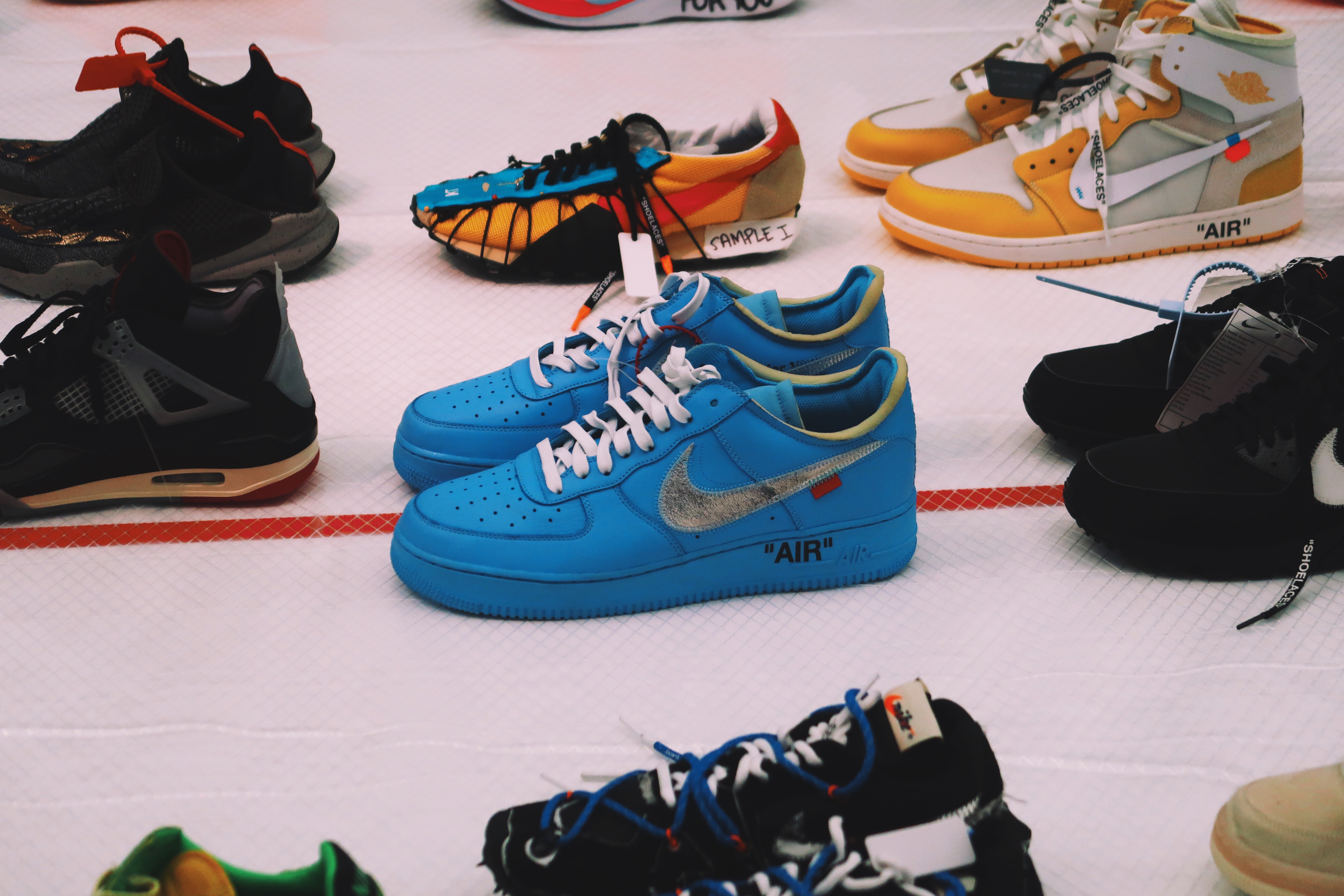 Recap Of Louis Vuitton's Exhibit Highlighting Virgil Abloh And Nike's Air  Force 1 Collab
